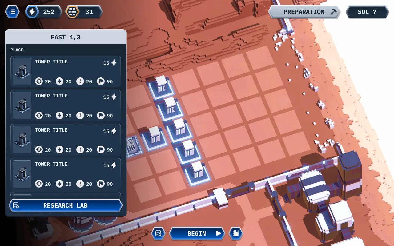 An early screenshot of The Echoes of Mars update (21 Sep 2026)