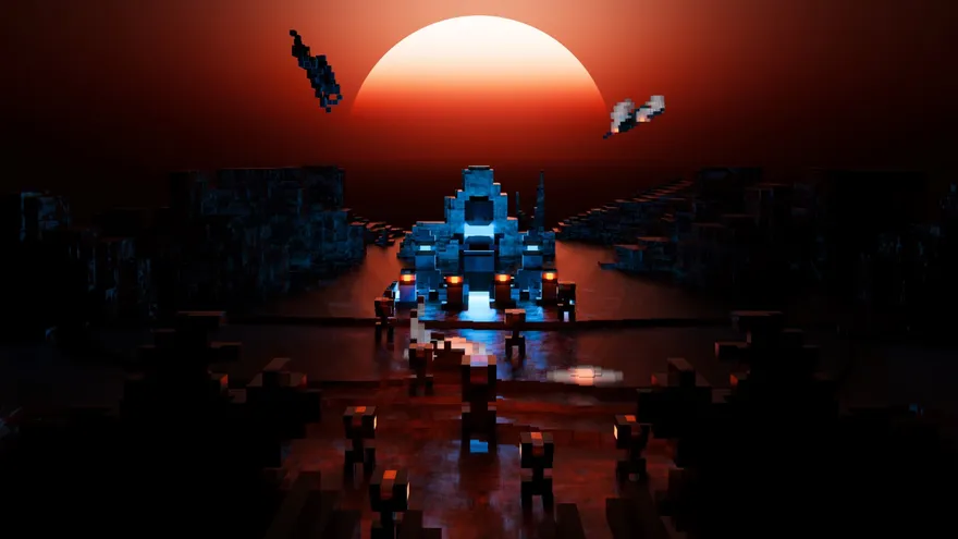 The Echoes of Mars — key art